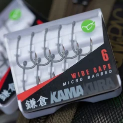 Hameçon carpe korda kamakura wide gape (x10)