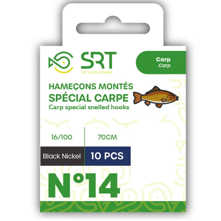 Hameçon Monté SERT Spécial Carpe 70cm