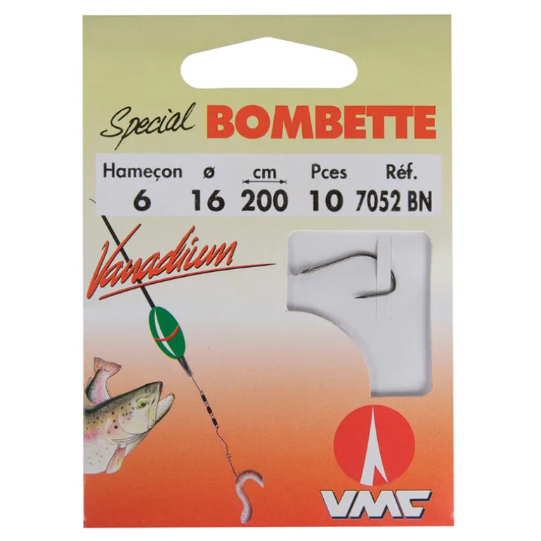 Hameçons montées waterqueen hm7052 bombette (x10)