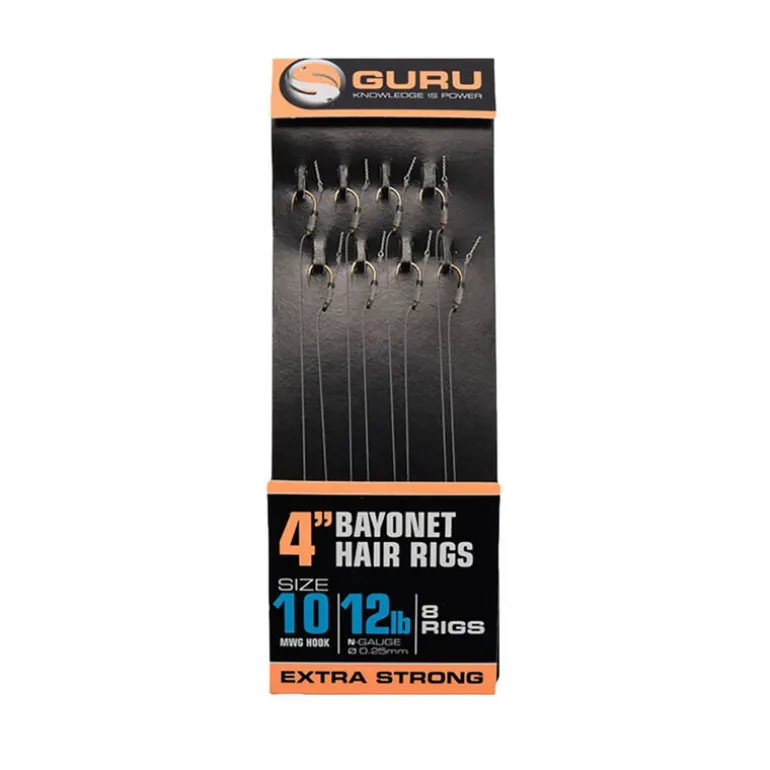 Hameçons montés coup guru bayonets ready rig 10cm (x8)