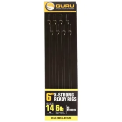 Hameçons montés coup guru xtra strong carp pole rigs 15cm (x8)
