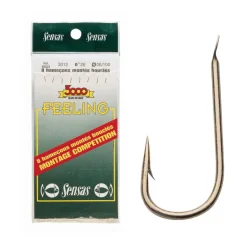 Hameçons montés coup sensas feeling 3411 nickel 20cm (x8)