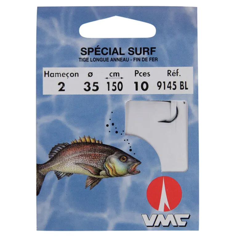 10 hameçons montés spécial surf water queen