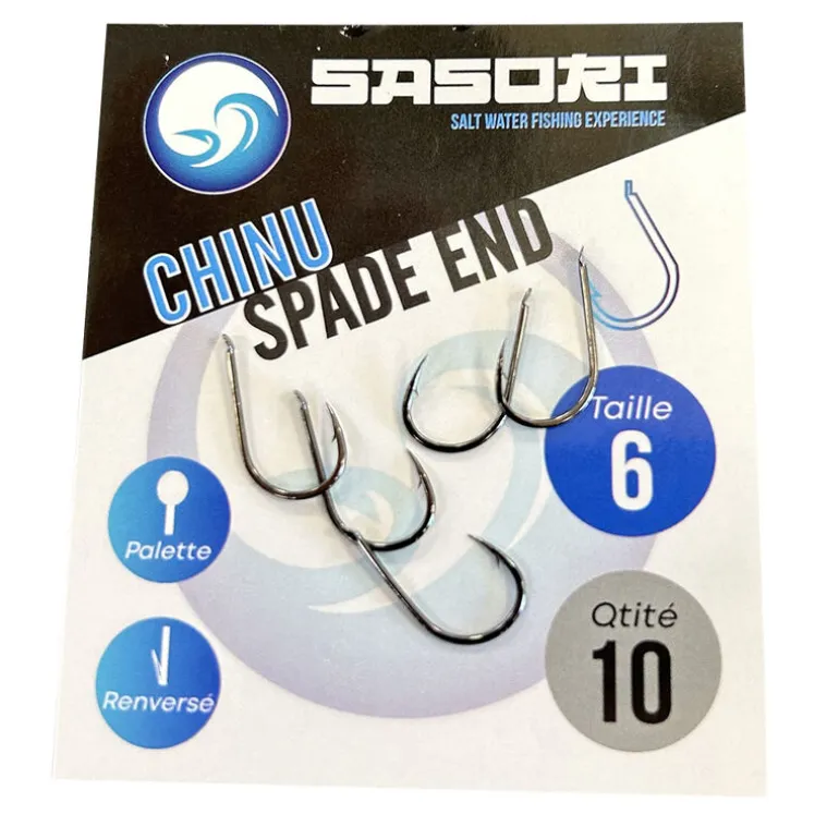 Hameçons Sasori Chinu Spade End