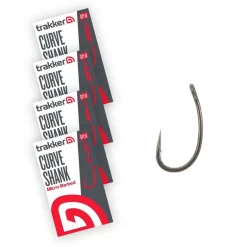 Hameçons Trakker Curve Shank Hooks Micro Barbed x5