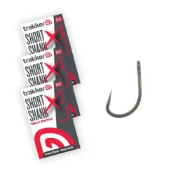 Hameçons Trakker Short Shank XS Hooks Micro Barbed x5
