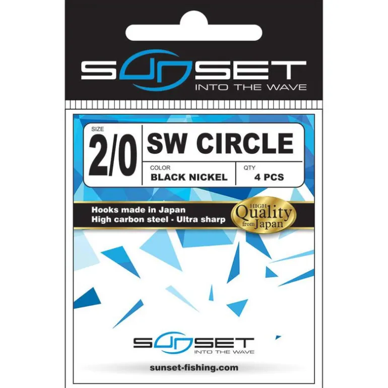 Hameçon Sunset Sunhooks Sw Circle BN