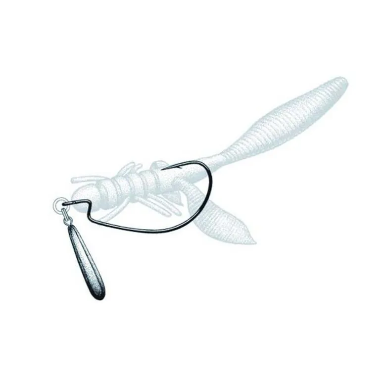 Hameçon Texan Owner Jika Rig Lead Sinker (x2)