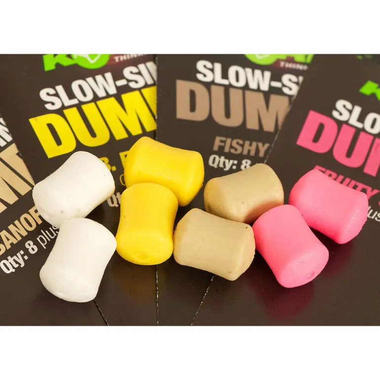Imitation d'appât carpe korda slow sinking dumbell fruity squid