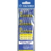 Kit 15 hamecons montés mer flashmer special surf gros poissons
