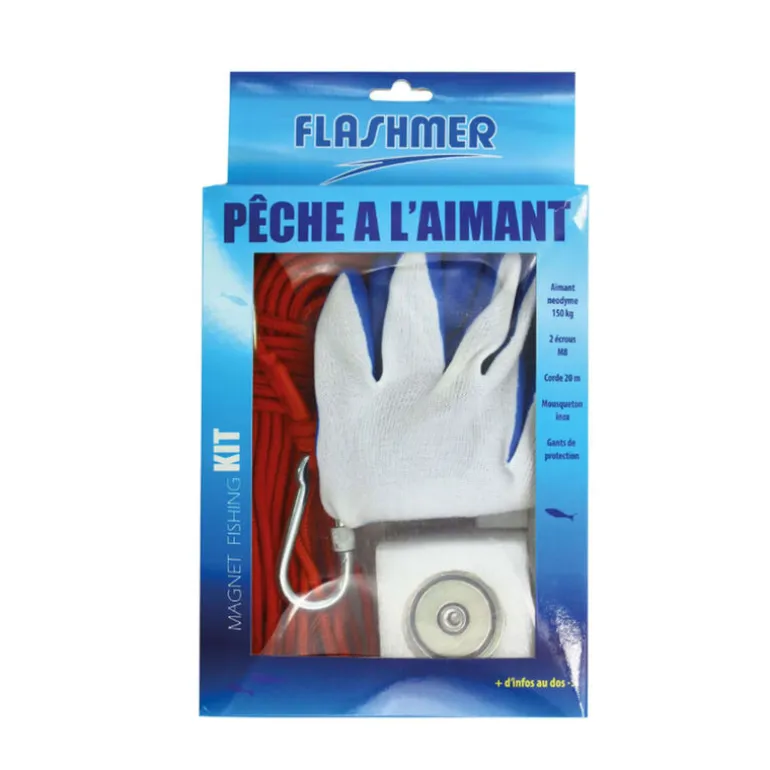 Kit Pêche à l'aimant Flashmer