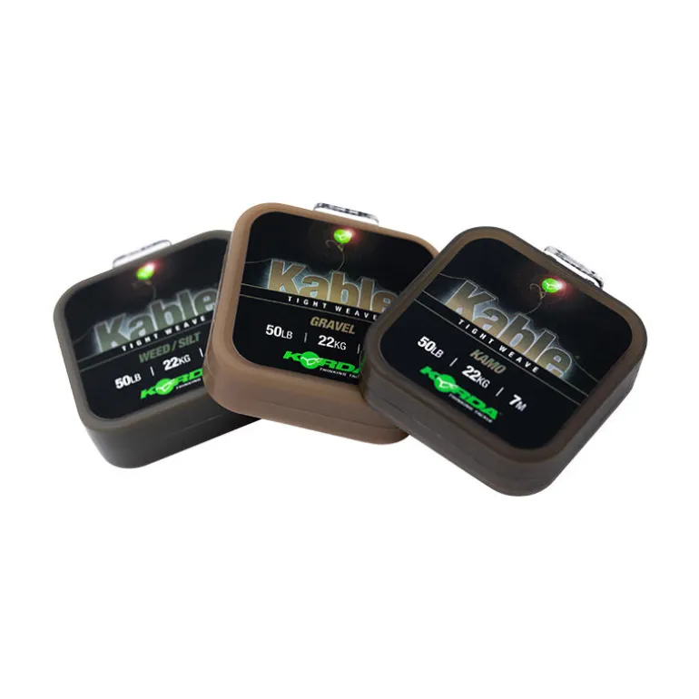 Leadcore Korda Kable Tight Weave 7m Weed