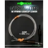 Leader korda dark matter leader 1m qc hybrid clip