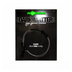 Leader Korda Dark Matter Leader Ring Swivel 30 lb 30 cm