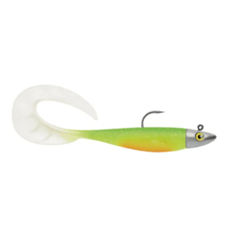 Leurre Souple DELALANDE Zand Curly 12cm + 1 Tête 14gr