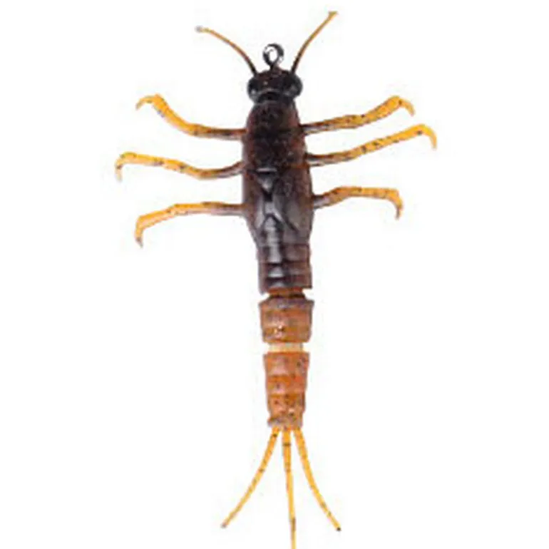Leurre Souple Ecrevisse Savage Gear 3D Tpe Mayfly Nymph 5cm, 2.5g