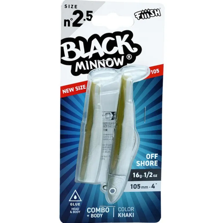 Leurre Souple Fiiish Combo Black Minnow 105 Offshore 10,5cm 16g