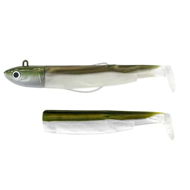 Leurre souple Fiiish combo black minnow x-deep 9cm 20g