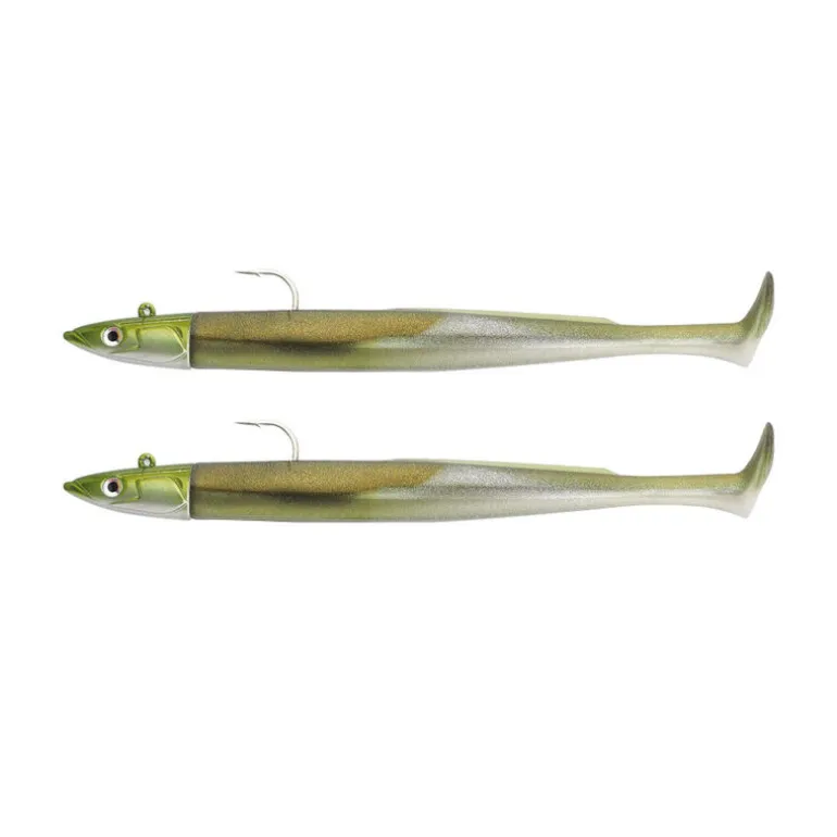 Leurre souple fiiish double combo crazy paddle tail 15cm off shore 20g