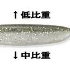 Leurre Souple Finess Keitech Shad Impact 10cm (x8)