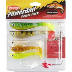 Leurre souple shad carnassier berkley kit verticale fishing