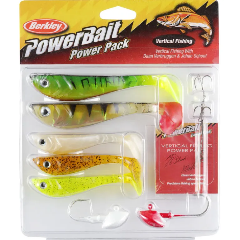 Leurre souple shad carnassier berkley kit verticale fishing