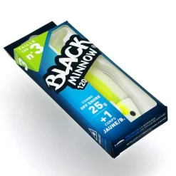 Leurre Souple Shad Fiiish Combo Black Minnow 120 Off Shore 12cm, 25g