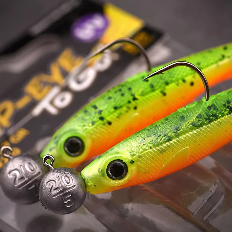 Leurre Souple Shad Monté SPRO Iris Popeye 8cm, 5+7g (x2)
