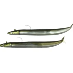 Leurres souples fiiish double combo crazy sand eel 150 off shore 15 cm 20g