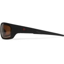 Lunette trakker amber wrap around sunglasses