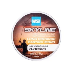 Monofilament Nash Skyline Mono Low Visibility Clear