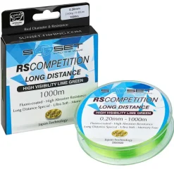 Monofilament Sunset Rs Competition Long Distance Hi-Visibility Lime Green 1000m