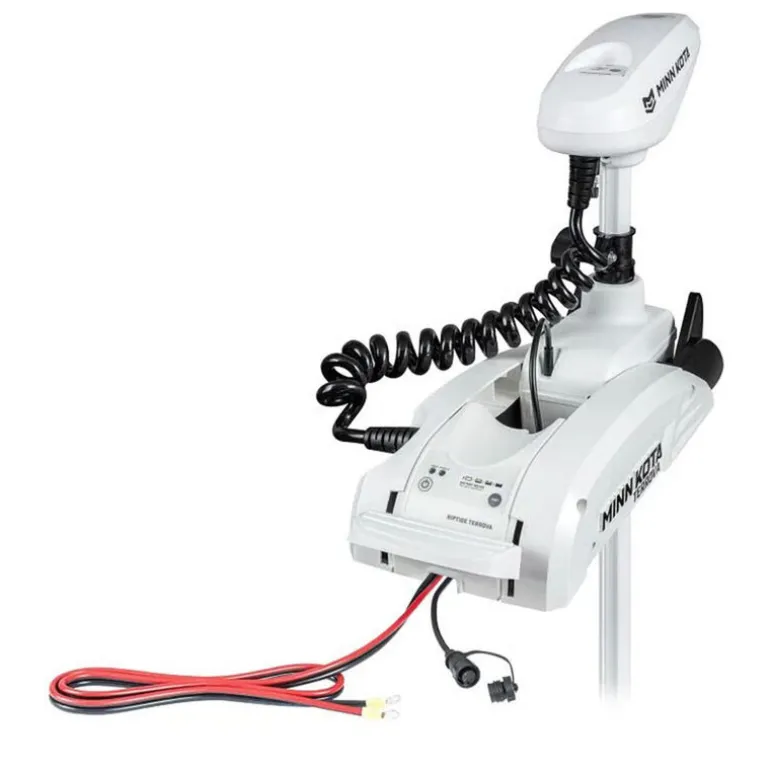 Moteur Electrique Avant Minn Kota RIPTIDE TERROVA 112 BT - GPS - 112 Lbs - 36Vcc - 182 cm