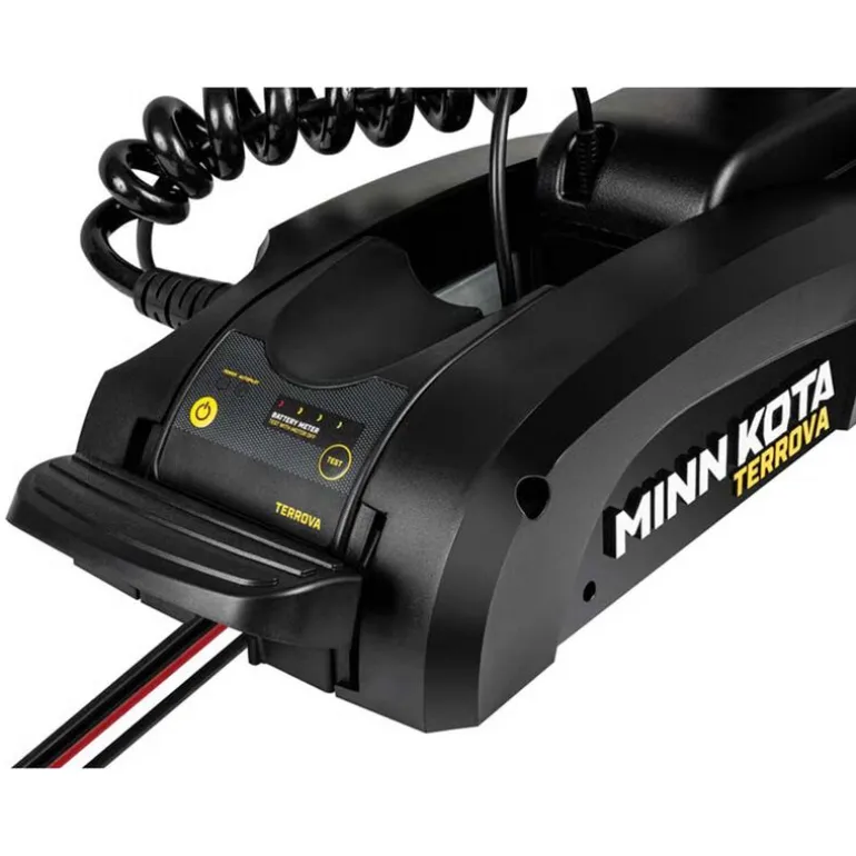 Moteur Electrique Avant Minn Kota TERROVA 55 GPS - Spécial KAYAK - 12 Vcc - Spotlock - 91 cm