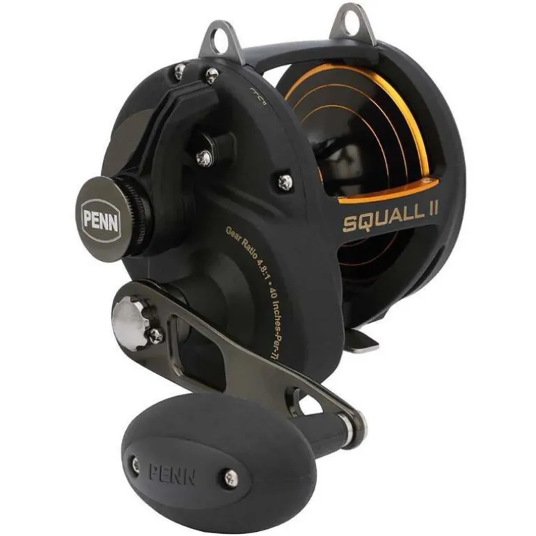 Moulinet Traine Penn Squall Ii Lever Drag Reel 40