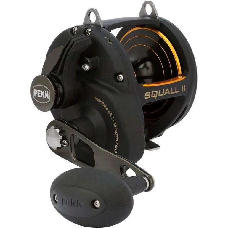 Moulinet Traine Penn Squall Ii Lever Drag Reel 50