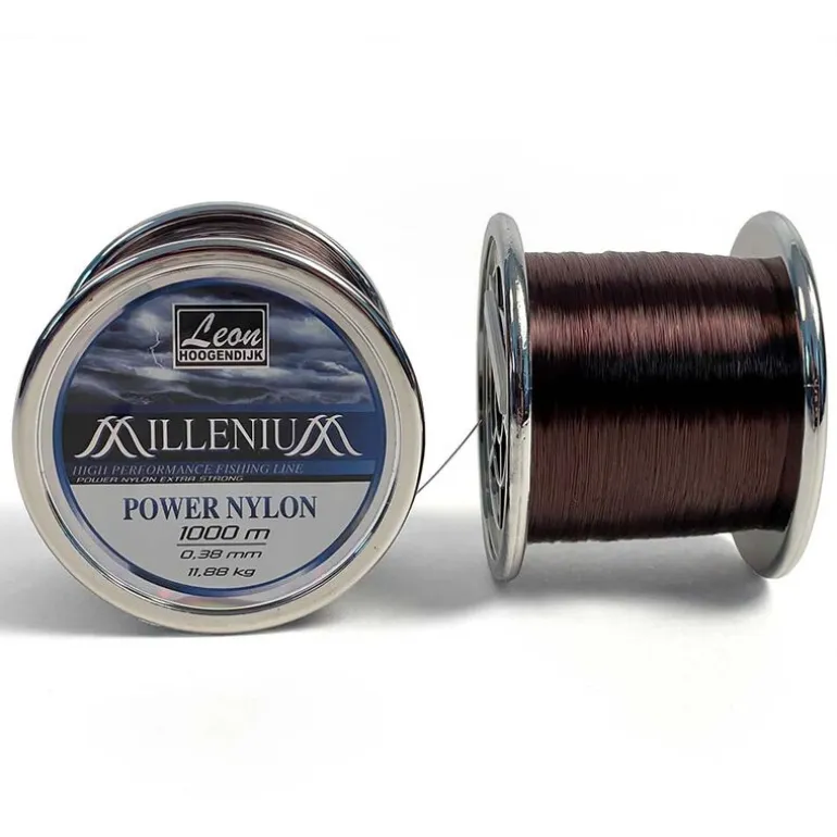 Nylon Hoogendijk Millenium Power Nylon Brown 1000m
