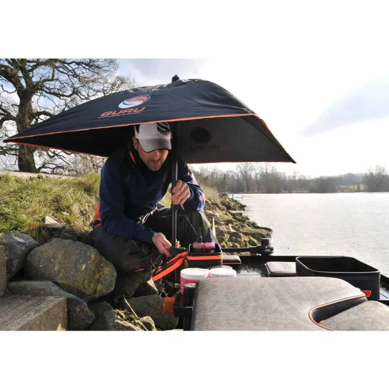 Ombrelle à appâts coup guru bait umbrella