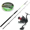 Pack avec une canne Ipercut Heavyspin 2.40 + un moulinet Tank 6000 FD et une tresse Ipercut Spin And Vertic Braid 35mm