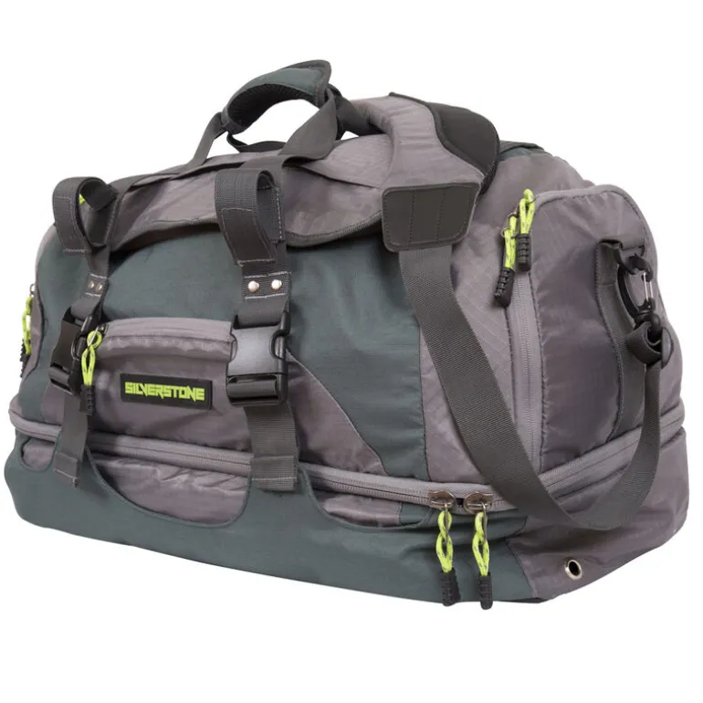 Pack bagages silverstone carryall + rod/reel tube + trio reel pouch