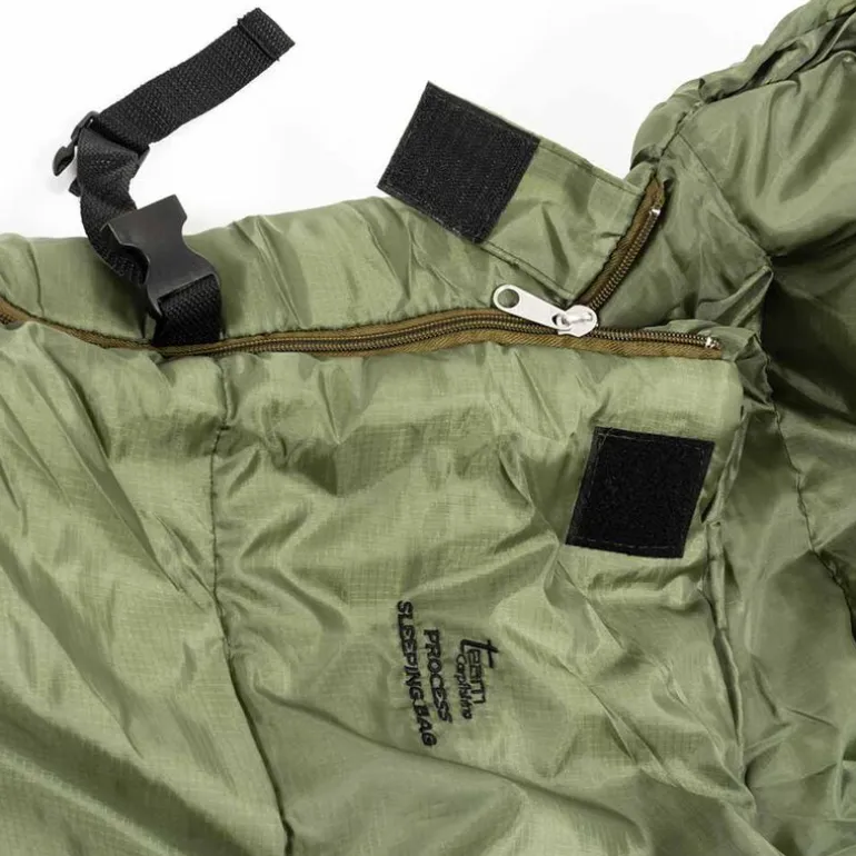 Pack Bedchair + Brolly + Duvet Process Team Carpfishing