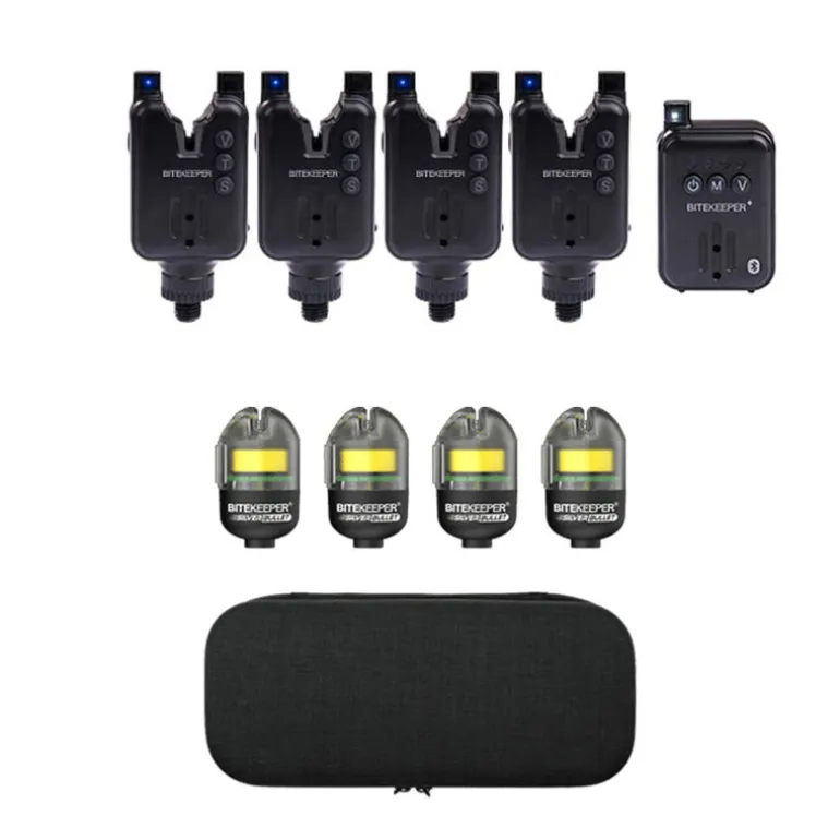 Pack Bite Keeper Pro 4+1 Black + 4 Silver Bullet Bobbin