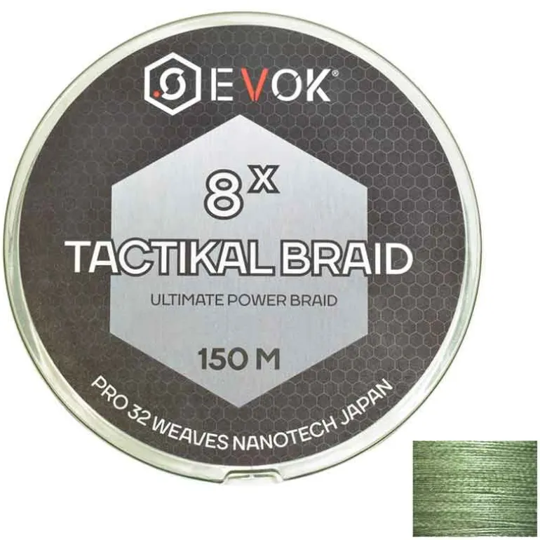 Pack Canne Evok Invictus V2 1.83m, 7-21g + Moulinet Invictus 2500Fd + Tresse + Fluorocarbone
