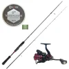 Pack Canne Spinning Evok Invictus V2 1.83m, 7-21g + Moulinet Evok Invictus 2500FD + Tresse Evok Tactikal Braid 0.12mm