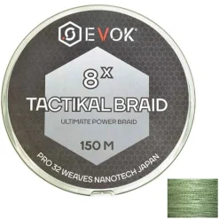 Pack Canne Spinning Evok Invictus V2 2.26m, 3-10g + Moulinet Evok Invictus 2500FD + Tresse Evok Tactikal Braid 0.10mm