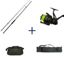 Pack Carp Kidz 2 Cannes + 2 Moulinets Fourreaux + Carryall