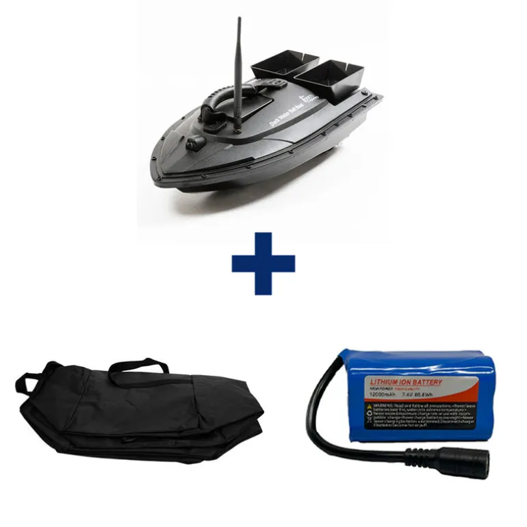 Pack Dark Water Miki Boat +Batterie 12000 mAh + SAC