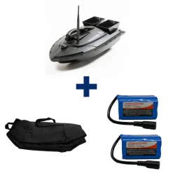Pack Dark Water Miki Boat +2 Batterie 12000 mAh + SAC