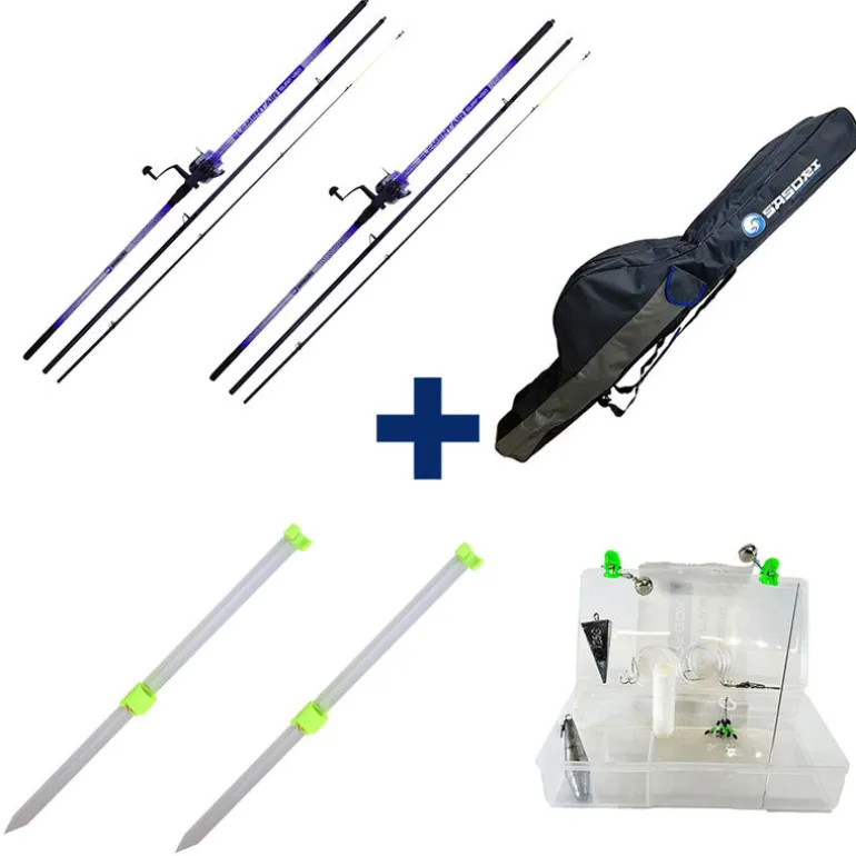 Pack Elementair Surf 450 + Surf Box + Pique Surf Alu 1 M + Fourreau Surf