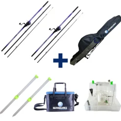 Pack Elementair Surf 420 + Surf Box + Pique Surf Alu 1 M + Fourreau Surf + Baksalt